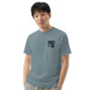 'Ghost' Unisex garment-dyed heavyweight t-shirt - Image 12