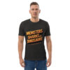 'Monsters, Sharks, and Dinosaurs' Unisex organic cotton t-shirt - Image 16