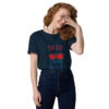 'Deep Crown' Unisex organic cotton t-shirt - Image 3