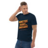 'Monsters, Sharks, and Dinosaurs' Unisex organic cotton t-shirt - Image 13