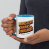 'Monsters, Sharks, and Dinosaurs' Mug with Color Inside - Image 18