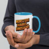 'Monsters, Sharks, and Dinosaurs' Mug with Color Inside - Image 17