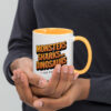 'Monsters, Sharks, and Dinosaurs' Mug with Color Inside - Image 23