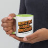 'Monsters, Sharks, and Dinosaurs' Mug with Color Inside - Image 26