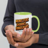 'Monsters, Sharks, and Dinosaurs' Mug with Color Inside - Image 25