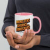 'Monsters, Sharks, and Dinosaurs' Mug with Color Inside - Image 21