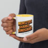 'Monsters, Sharks, and Dinosaurs' Mug with Color Inside - Image 28