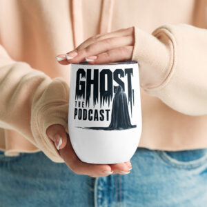 'Ghost - The Podcast' Wine tumbler