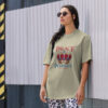 'Palace Intrigue' Oversized faded t-shirt - Image 3