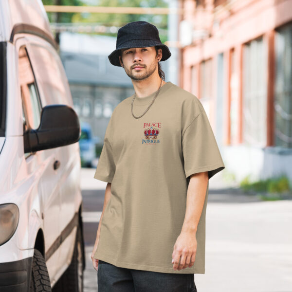 'Palace Intrigue' Oversized faded t-shirt
