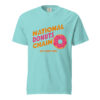 'National Donuts Chain' Unisex garment-dyed heavyweight t-shirt - Image 12