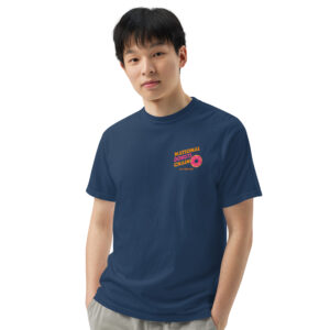'National Donuts Chain' Unisex garment-dyed heavyweight t-shirt