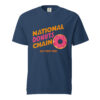 'National Donuts Chain' Unisex garment-dyed heavyweight t-shirt - Image 2