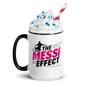 'The Messi Effect' Mug with Color Inside